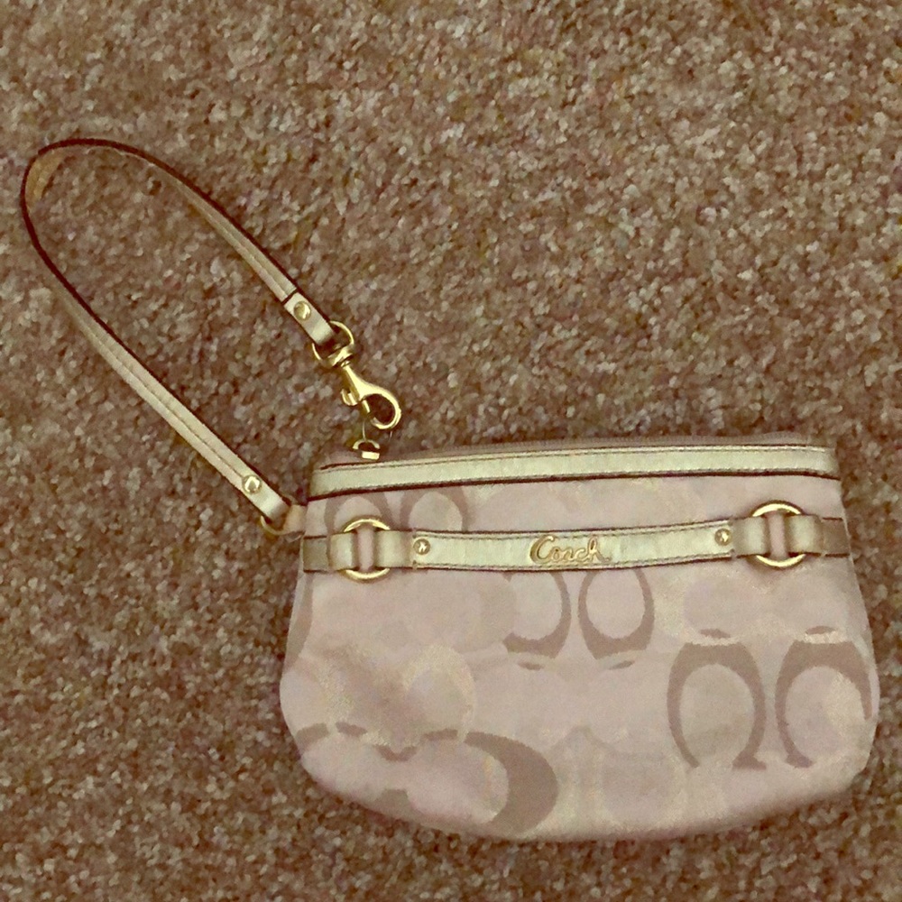 Coach hand purse